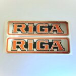Chrome Stickers- Riga 13, Riga 16