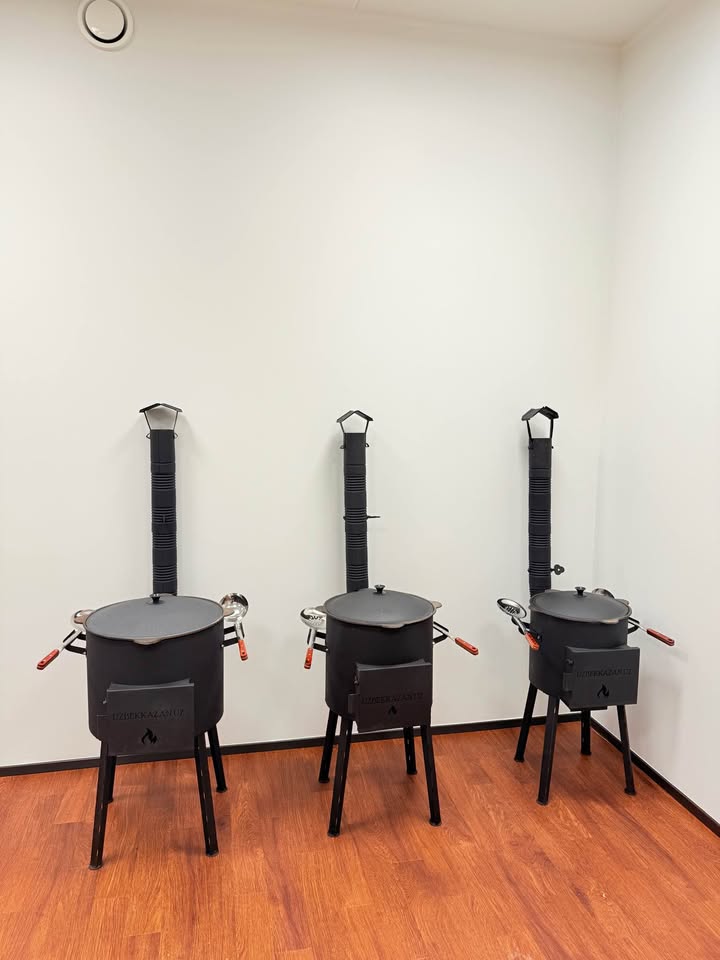 Ahi-pliit 3mm + Usbeki malmist pada 8l + shumovka 47cm + puidust 47cm