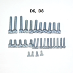 Mootori poltide komplekt - D6, D8